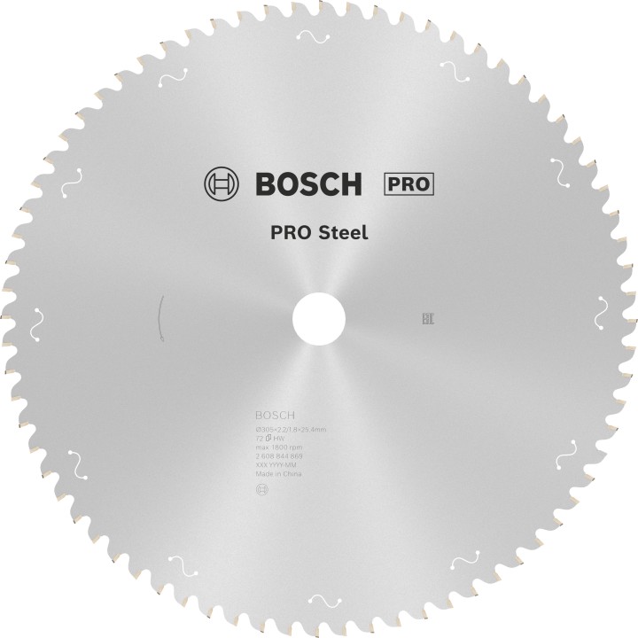 LSCircul PRO Acier 305x25,4x2,