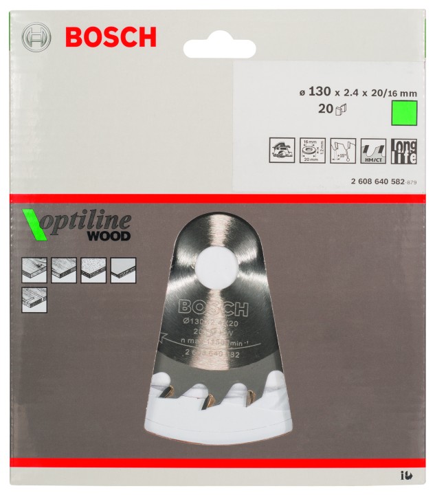 LSCircul PRO Bois 130x20/16x2,
