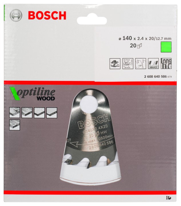 LSCircul PRO Bois 140x20/12,7x