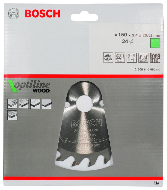 LSCircul PRO Bois 150x20/16x2,