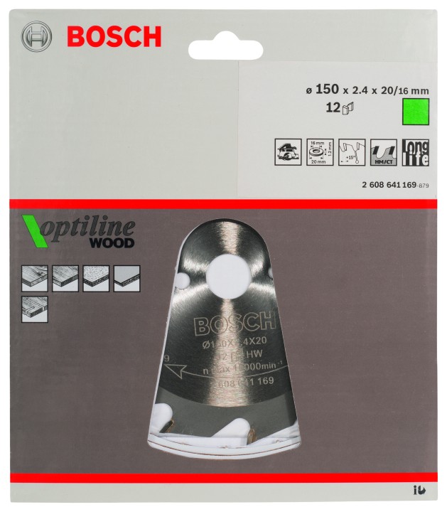 LSCircul PRO Bois 150x20/16x2,