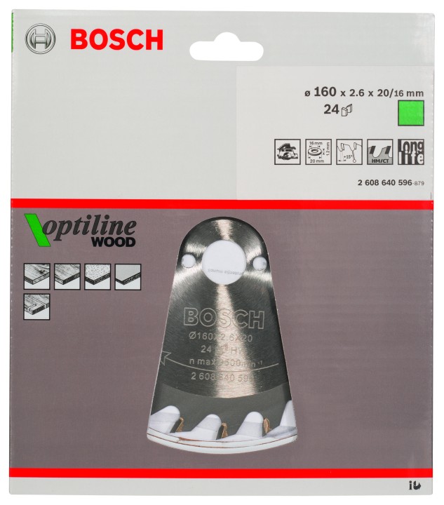 LSCircul PRO Bois 160x20/16x2,