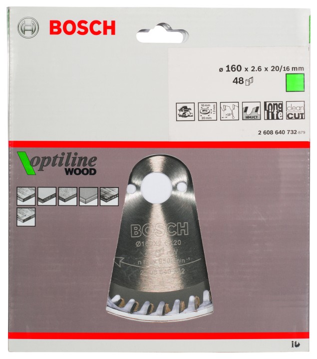 LSCircul PRO Bois 160x20/16x2,