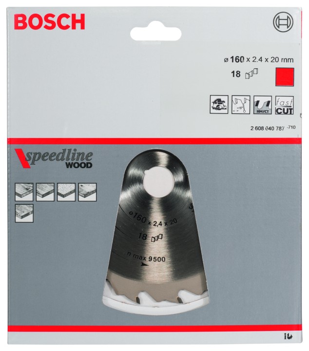 LSCircul PRO Bois 160x20x2,4mm