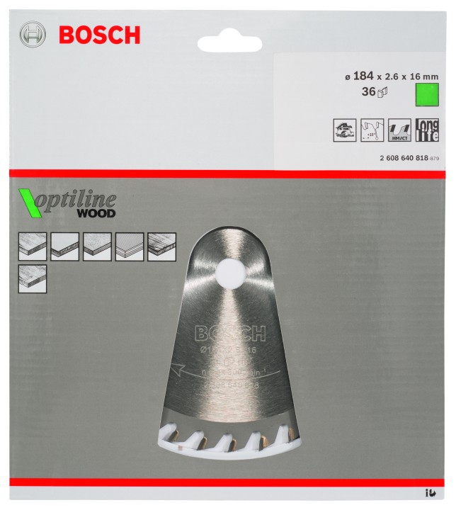 LSCircul PRO Bois 184x16x2,6mm