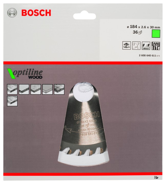 LSCircul PRO Bois 184x30x2,6mm