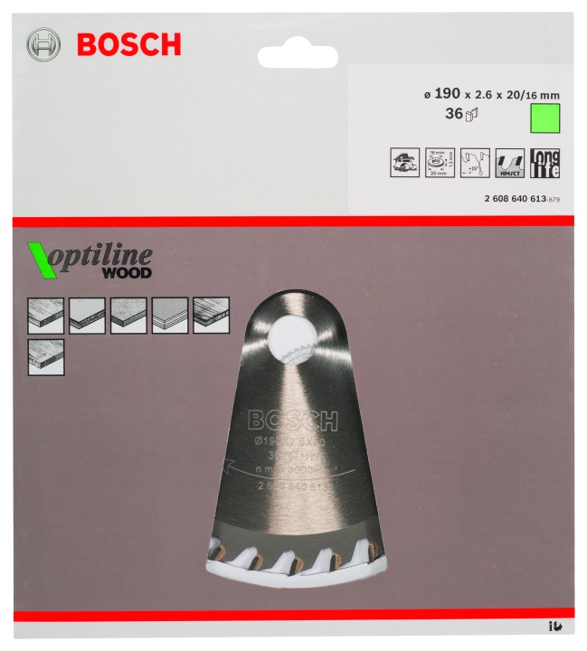 LSCircul PRO Bois 190x20/16x2,