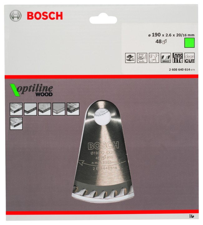 LSCircul PRO Bois 190x20/16x2,