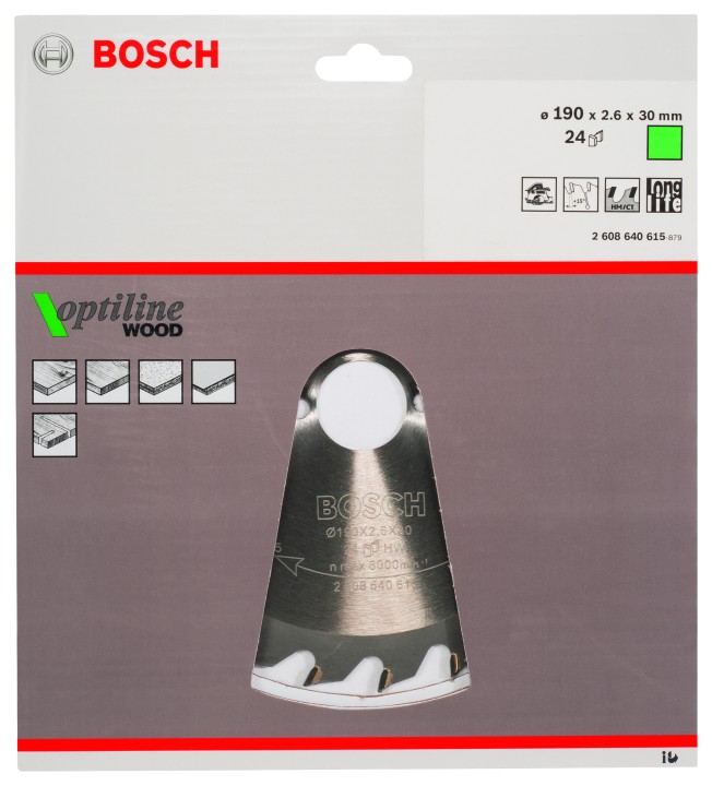 LSCircul PRO Bois 190x30x2,6mm