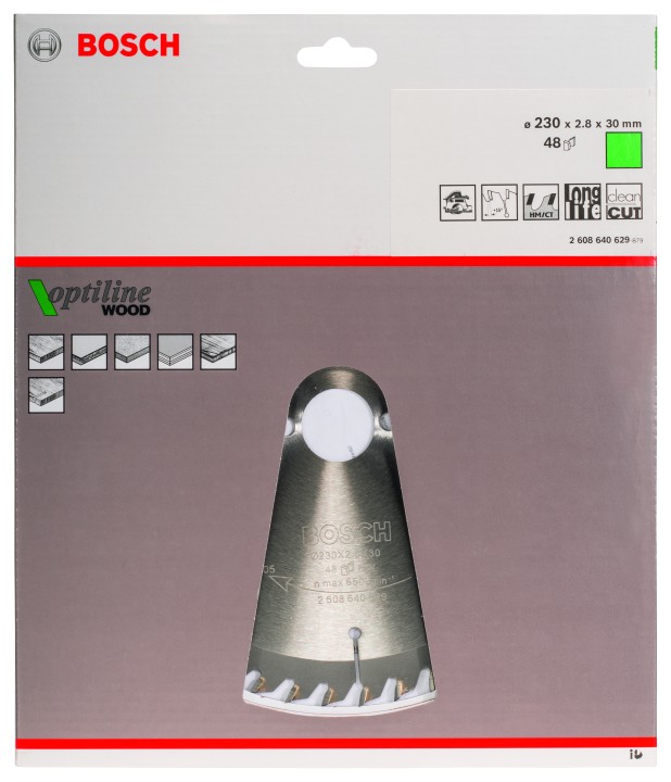 LSCircul PRO Bois 230x30x2,8mm