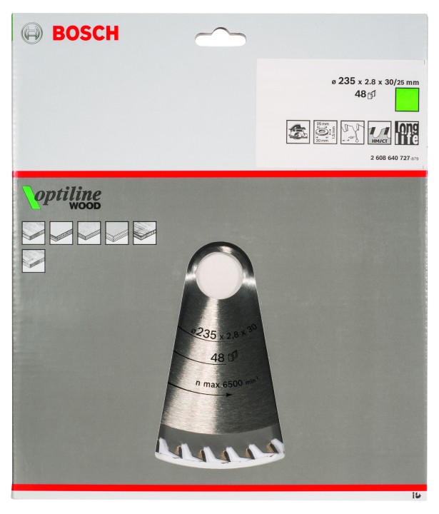 LSCircul PRO Bois 235x30/25x2,
