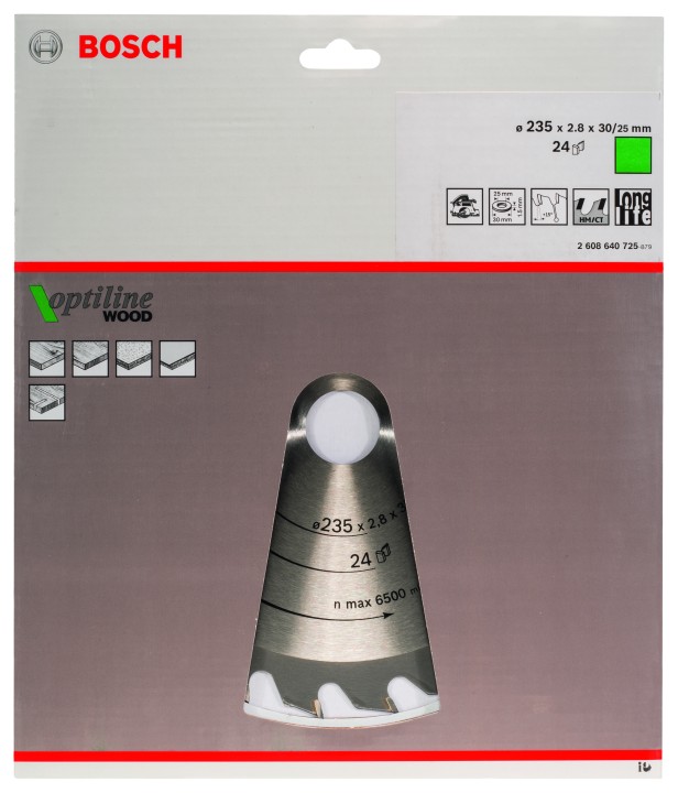 LSCircul PRO Bois 235x30/25x2,