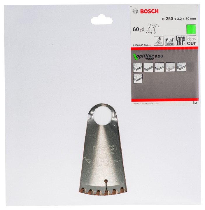 LSCircul PRO Bois 250x30x3,2mm