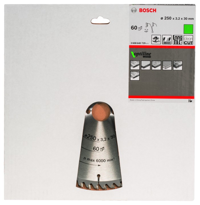 LSCircul PRO Bois 250x30x3,2mm
