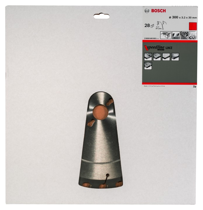 LSCircul PRO Bois 300x30x3,2mm