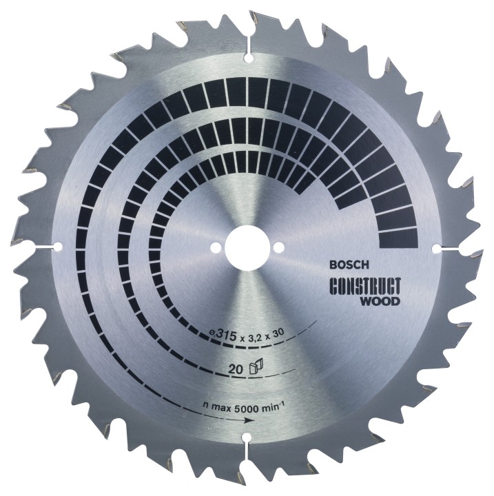 LSCircul PRO Bois 315x30x3,2 ;