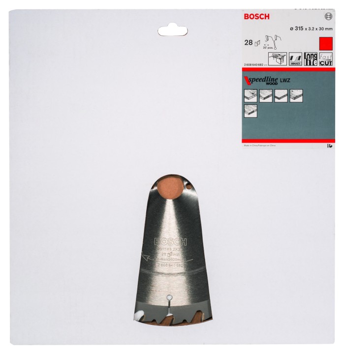 LSCircul PRO Bois 315x30x3,2mm