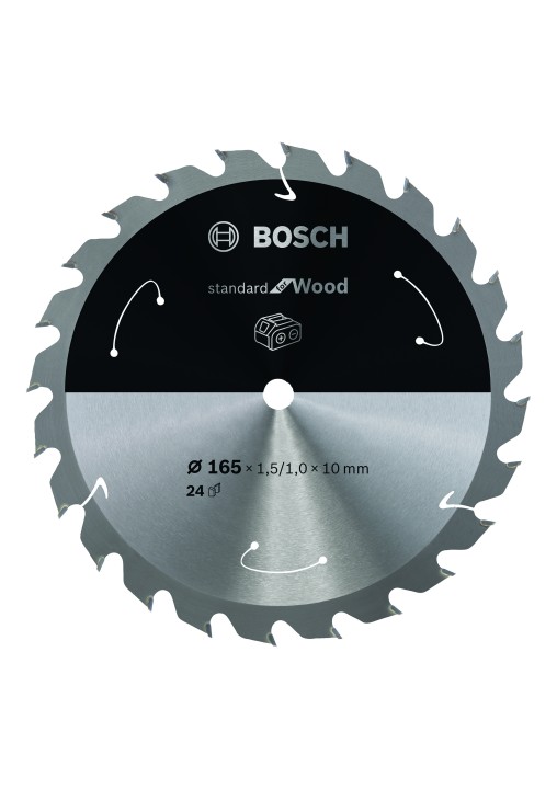 LSCircul SF PRO Bois 165x10x1,