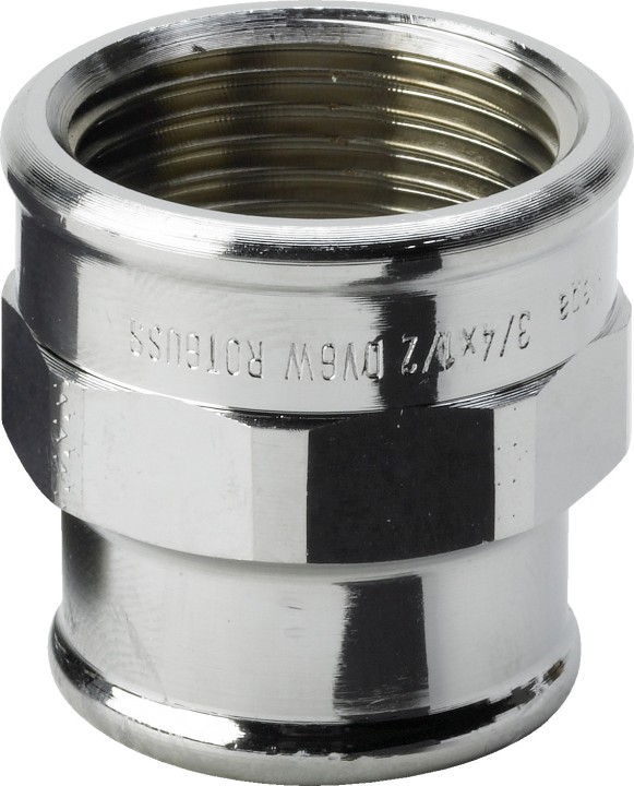 Manchon réduit 3240   3/8 X 1/4 chromé