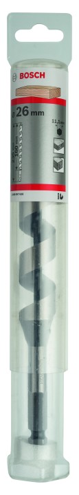 Mèche simple spir. PRO bois 26