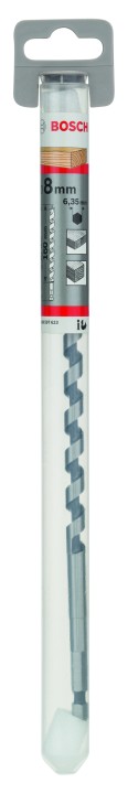 Mèche simple spir. PRO bois 8x