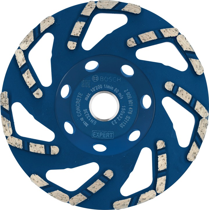 Meule assiette beton EXP. 150x