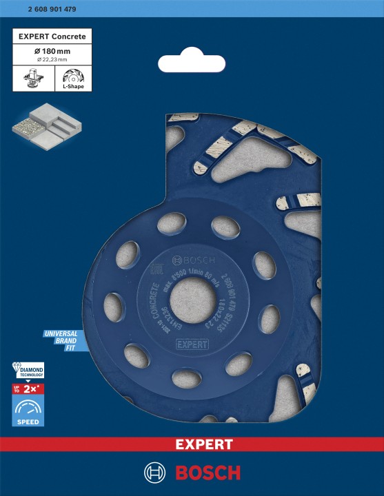 Meule assiette beton EXP. 180x