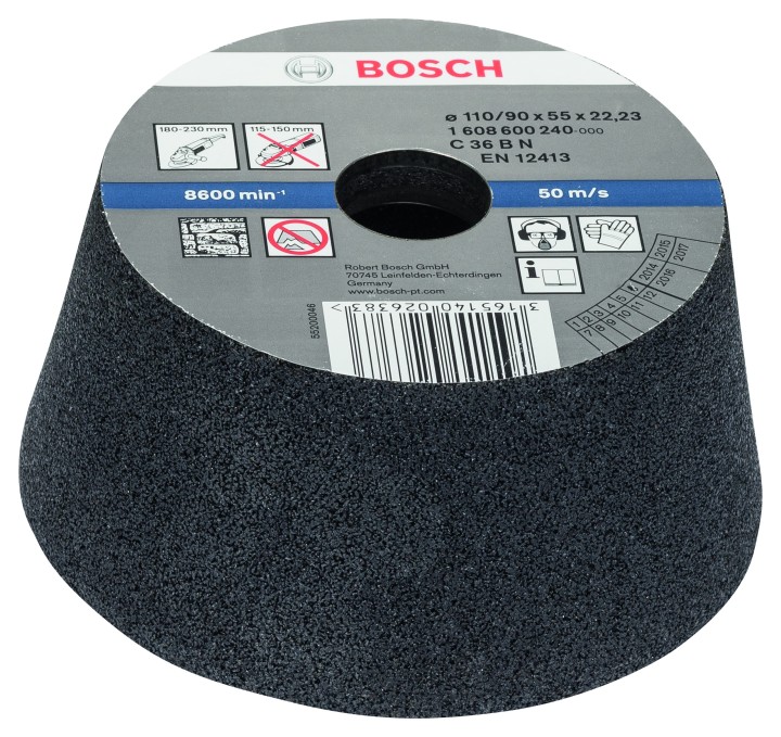 Meule boisseau PRO 90x110x55 m