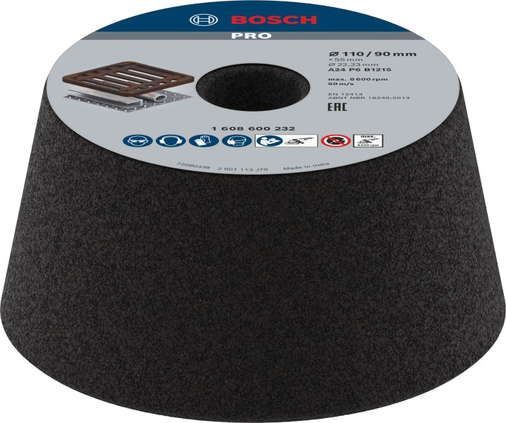 Meule conique Fonte PRO 90x110