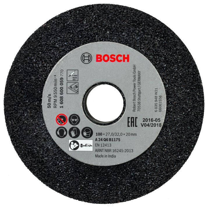 Meule PRO 100x27x20mm G24