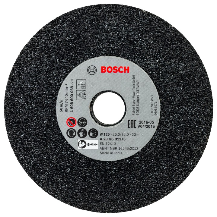 Meule PRO 125x26x20mm G20