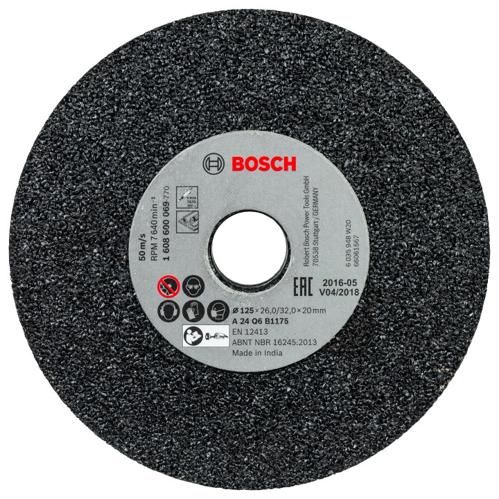 Meule PRO 125x26x20mm G24
