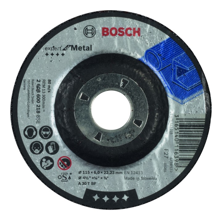 Meule PRO Métal 115x6x22.23mm