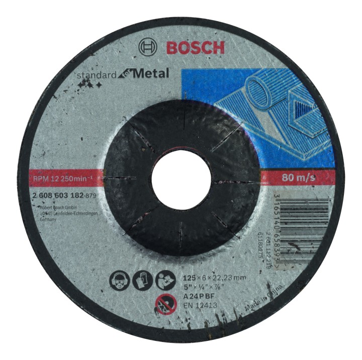 Meule PRO Métal 125x6x22.23mm