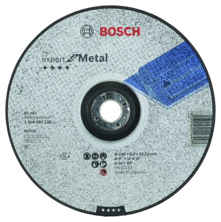 Meule PRO Métal 230x6x22.23mm