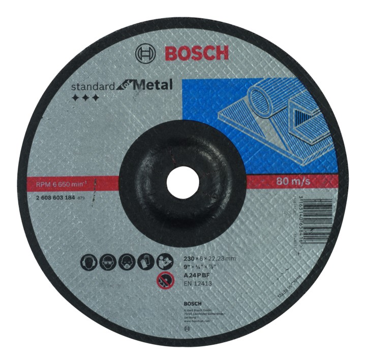 Meule PRO Métal 230x6x22.23mm