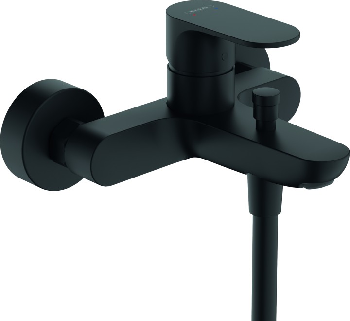 Mitigeur de baignoire noir mat