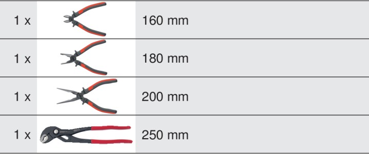 Module de pinces, 4pcs