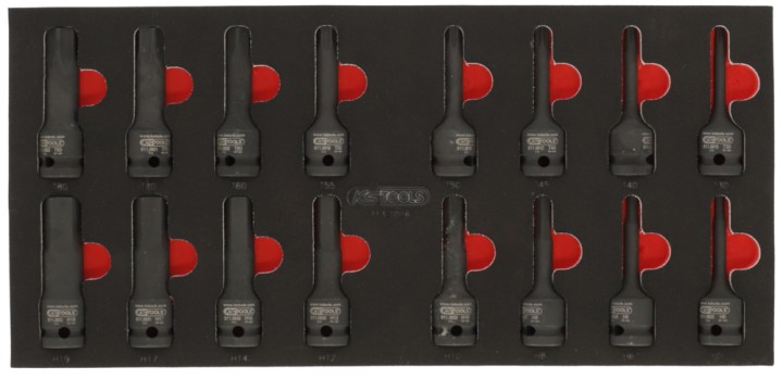 Module douilles à choc 1/2"