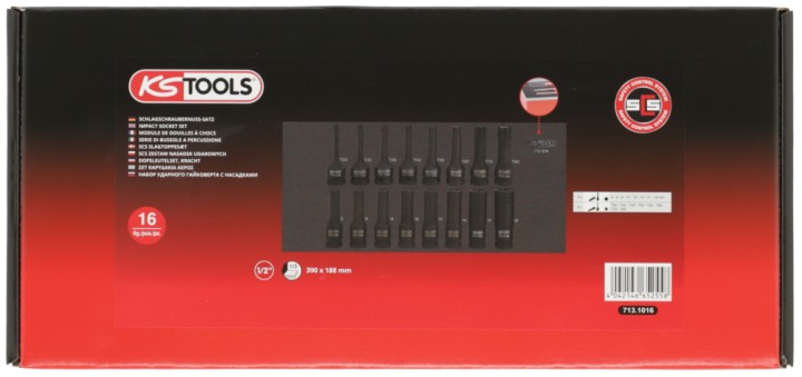 Module douilles à choc 1/2"