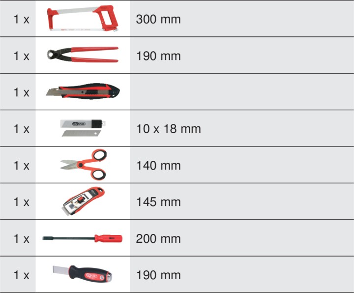 Module outils de coupe, 8pcs