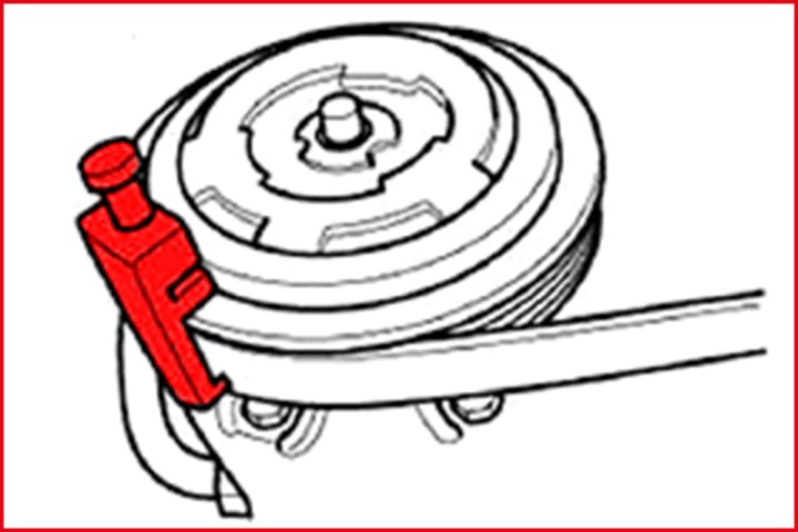 Outil courroies nervu MINI/BMW