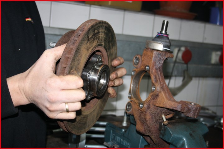 Outils-roulements roue avant