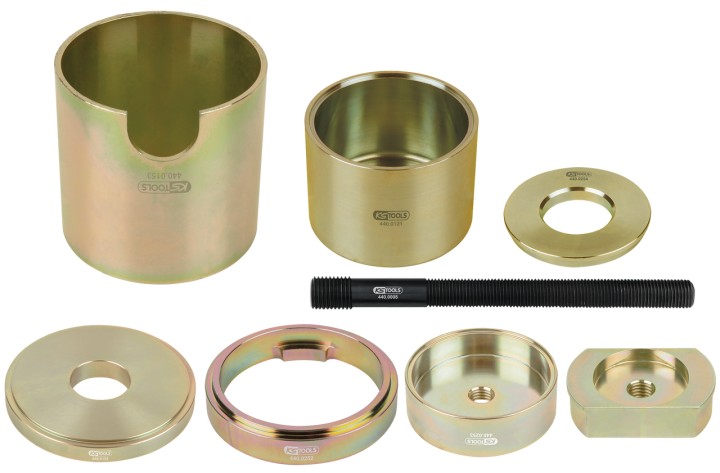 Outils silentbloc essieu arr.