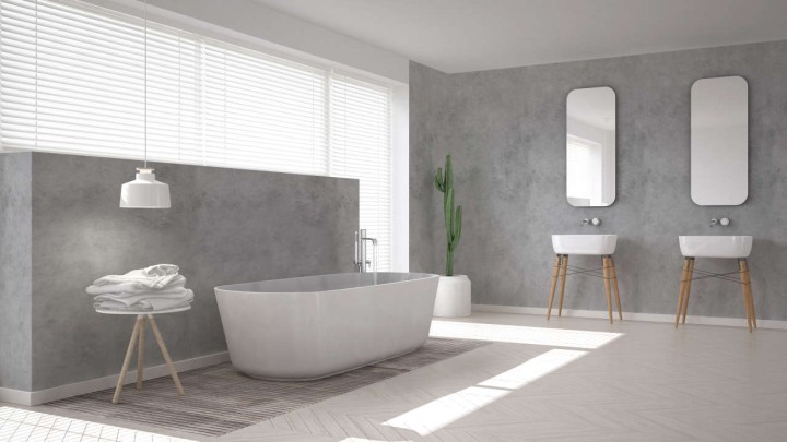 Panneau mural VIPANEL beton 100x21x3 ciré M