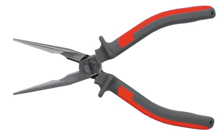 Pince bec demi-rond , L.170mm