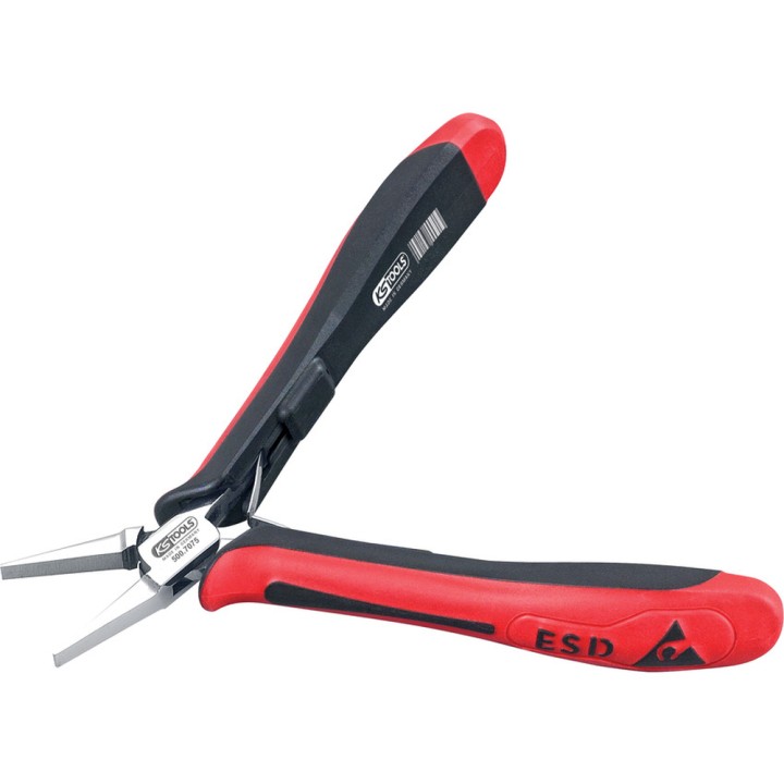 Pince électro bec plat, 130 mm