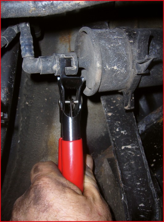 Pinces conduites carburant