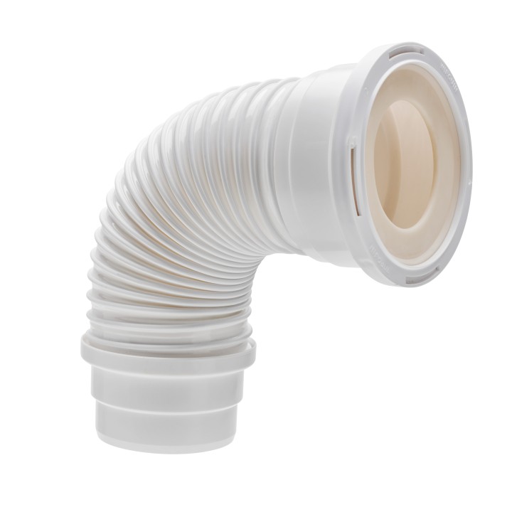 PIPE WC SOUPLE LONGUE 320-520 SORTIE Ø93-100