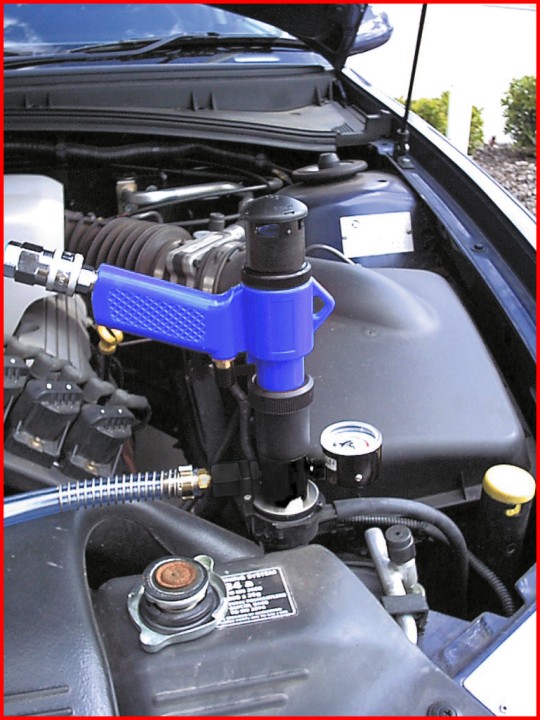 Pistolet pour circuit refroid.